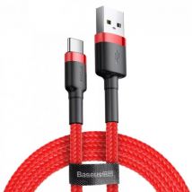 Baseus CATKLF-B09 cable USB 1 m USB A USB C Rojo - Nuevo