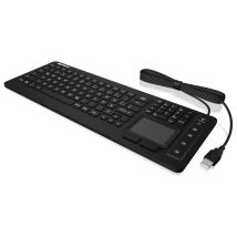 KeySonic KSK-6231 INEL (US) clavier Industriel USB QWERTY Anglais américain Noir