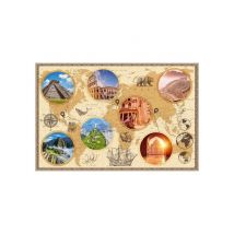 Puzzle da 3000 pezzi: Meraviglie del mondo moderno - Nuovo