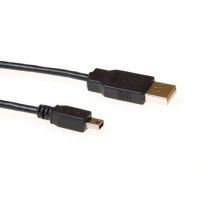 ACT SB2413 cable USB 3 m USB 2.0 USB A Mini-USB B Negro - Nuevo