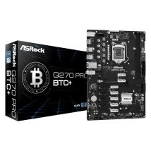Asrock Q270 Pro BTC+ Intel Q270 LGA 1151 (Emplacement H4) ATX