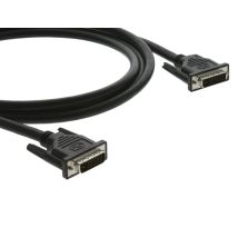 Kramer Electronics DVI Copper Cable câble DVI 4,6 m DVI-D Noir