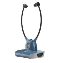 CGV 20848 écouteur/casque Sans fil Ecouteurs TV Socle de chargement Bleu
