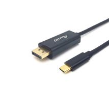 Equip 133426 adaptador de cable de vídeo 1 m USB Tipo C DisplayPort Gris - Nuevo