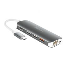 j5create JCD383-N Multi Adaptateur USB-C 9-en-1