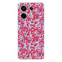 Coque en silicone - Compatible Xiaomi Redmi Note 13 Pro 5G - design liberty wiltshire rouge
