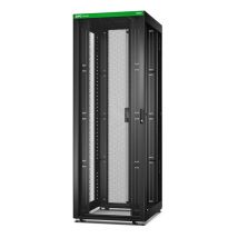 Armadio APC EasyRack 800mm/48U/1000mm con tetto, senza pannello laterale, rotelle, nero - Nuovo