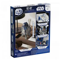 Maqueta R2-D2 Star Wars 4D - Réplica Ultra Realista para Construir, 201 Piezas, 28 cm - Nuevo