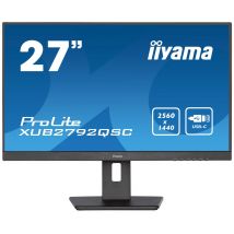 iiyama ProLite 68.6 cm (27 ) Wide Quad HD LED Flat Panel PC Monitor Negro - Nuevo