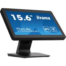 iiyama ProLite T1633MSC-B1 schermo piatto per PC 39,6 cm (15,6 ) 1920 x 1080 pixel Full HD LCD Schermo touch Nero - Nuovo