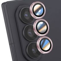 Enkay Protección de lente de cámara para Galaxy Z Fold 7 triple lente Rosa - Nuevo
