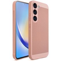 Moozy VentiGuard Coque de téléphone pour Samsung Galaxy S23, Housse respirante pour Samsung Galaxy S23 avec motif perforé pour la circulation de l'air