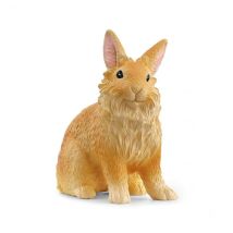 Figurita Conejo Cabeza de León Schleich - Juguete Infantil Divertido y Suave - Nuevo