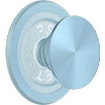 PopSockets Soporte magnético PopGrip MagSafe con soporte y función selfie Azul Claro - Nuevo