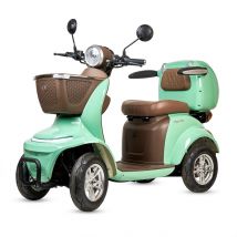 Scooter à mobilité réduite Assistant L | 1000 W, autonomie maximale de 30 km 1000 W, autononie du 40 km Km, roue du 8 ̈, coleur Cyan Pastel
