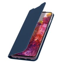 Dux Ducis Funda para Samsung Galaxy S20 FE Cierre F.Soporte Ranura Lápiz Azul oscuro - Nuevo