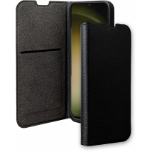 Folio pour Samsung Galaxy S24+ Wallet Fonction Stand Noir - Certifié GRS Bigben