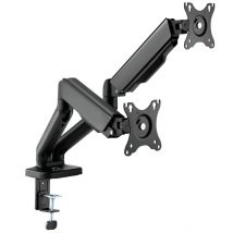 Ergomount Dual Supporto per monitor PC standard o curvo - Nuovo
