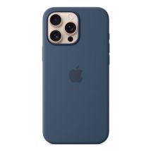 Apple Coque en silicone avec MagSafe pour iPhone 16 Pro Max - Denim Apple iPhone 16 Pro Max