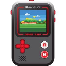 My Arcade - Mini consola clásica de bolsillo Gamer - Rojo/negro - Nuevo