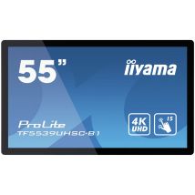 iiyama ProLite TF5539UHSC-B1AG écran plat de PC 139,7 cm (55 ) 3840 x 2160 pixels 4K Ultra HD LED Écran tactile Multi-utilisateur Noir
