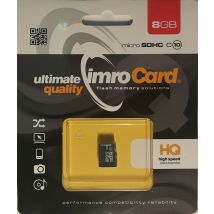 IMRO 10/8G mémoire flash 8 Go MicroSDHC Classe 10