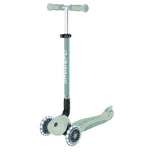 Patinete Ecológico Go Up Deluxe Lights 360° en Color Pistacho - Nuevo