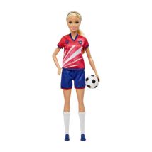 Barbie – Muñeca Barbie Futbolista - Nuevo