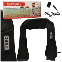 Masseur de collier de massage chauffant pour le cou et le dos Shiatsu