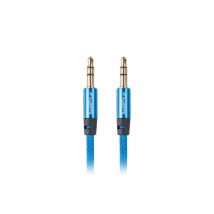 Lanberg CA-MJMJ-10CU-0030-BL câble audio 3 m 3,5mm Bleu