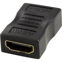 Deltaco HDMI-12 changeur de genre de câble HDMI 19-pin Noir
