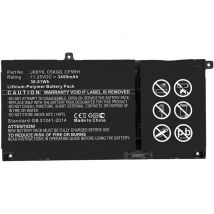 CoreParts MBXDE-BA0239 ricambio per laptop Batteria (Laptop Battery for Dell - 38.81Wh Li-Polymer 11.25V - 3450mAh for Dell Inspi 38.81Wh Li-Polymer 