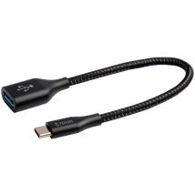 Prokord USBC-AA câble USB USB 3.2 Gen 1 (3.1 Gen 1) 0,15 m USB A Noir