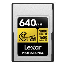Lexar LCAGOLD640G-RNENG mémoire flash 640 Go CFexpress Type A