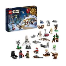 LEGO Star Wars 75366 Calendario de Adviento 2023, con 24 regalos de Navidad que incluyen 9 personajes y 10 vehículos de juguete - Nuevo