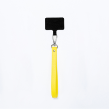 Cordón De Muñeca Universal Ine Amarillo De Cuero Reciclado - Nuevo