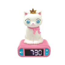 Despertador Luz Nocturna Gato en 3D y efectos sonoros - Nuevo