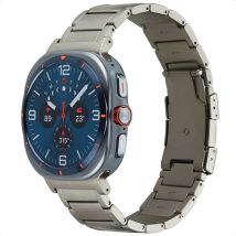 Accezz Bracelet en acier Titane mat pour Samsung Galaxy Watch Ultra (2024/2025) - Titanium