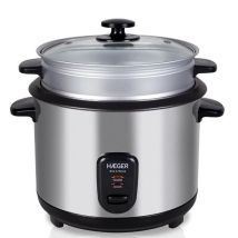 Cuociriso Haeger RC-18L.001A 1,8L Grigio - Nuovo