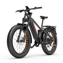 Mountain bike elettrica Dukawey Silvertip8 1000W 26 pollici Batteria 52V 20Ah - Nuovo