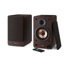 Sharp BOOKSHELF SPEAKERS 2-voies Marron Avec fil &sans fil 60 W