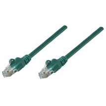 Intellinet Cat6A, SFTP, 0.25m câble de réseau Vert 0,25 m S/FTP (S-STP)