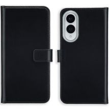 Selencia SH00085199 coque de protection pour téléphones portables 17 cm (6.7 ) Folio Noir Samsung Galaxy S25 Edge