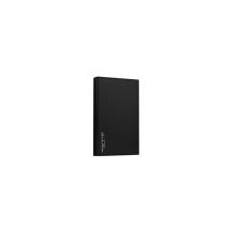 Custodia esterna USB3.0 per HDD da 2,5'' in alluminio spazzolato nero - Nuovo