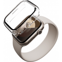 Coque renforcée Apple Watch Series 5 / 6 / SE 44mm avec écran tactile 44mm Transparente + Garantie à vie Force Case