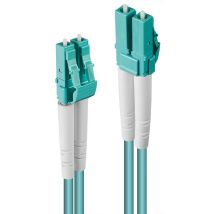 Lindy 46404 Cable de fibra óptica e InfiniBand 100 m LC Turquesa - Nuevo