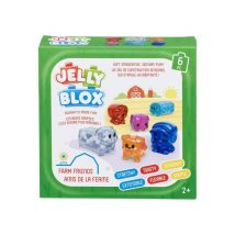 Set Amis de la ferme - Juego de construcción - JELLY BLOX - GOLIATH - Ladrillos blandos y flexibles - A partir de 2 años - Nuevo