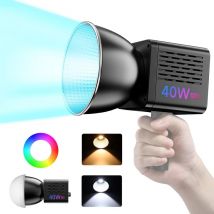 Ulanzi L024 40W Lampe LED 40W RGB pour création de contenu, rechargeable