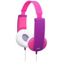 JVC HA-KD5-P-E écouteur/casque Écouteurs Avec fil Arceau Musique Rose, Violet