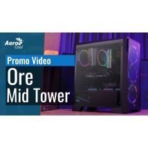 Caja Torre Mediana AEROCOOL Ore Saturn FRGB - Nuevo